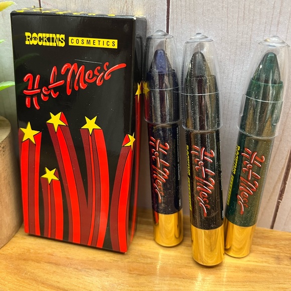 NIB! ROCKINS
Hot Mess Threesome Glitter Gel Pens Set - Picture 1 of 15